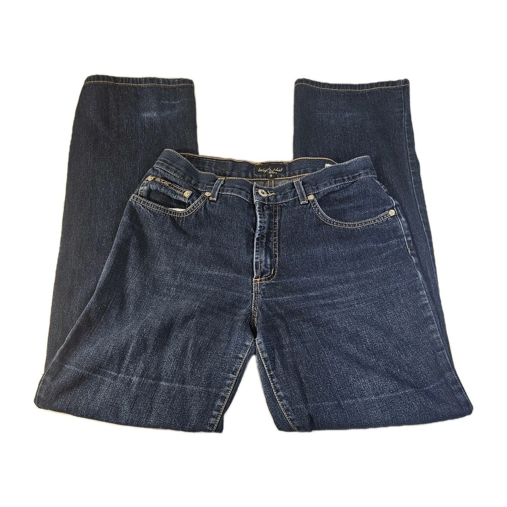 Vintage Baby Phat‎ Y2K Dark Wash Denim Jeans Size 9 Junior USA - Picture 3 of 10